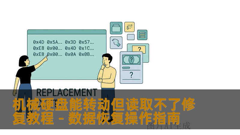 机械硬盘能转动但读取不了修复教程 - 数据恢复操作指南