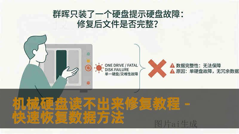 机械硬盘读不出来修复教程 - 快速恢复数据方法