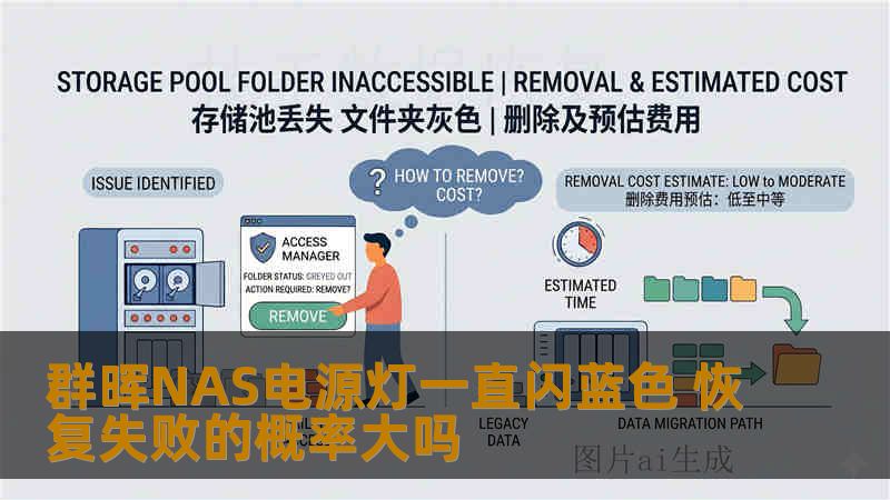 群晖NAS电源灯一直闪蓝色 恢复失败的概率大吗