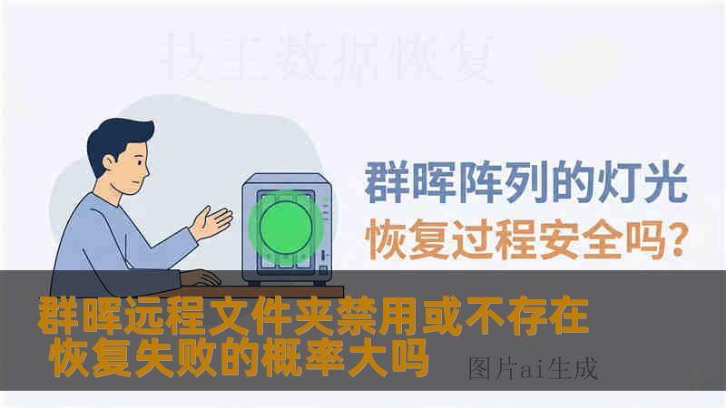 群晖远程文件夹禁用或不存在 恢复失败的概率大吗