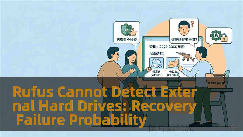 Rufus Cannot Detect External Hard Drives: Recovery Failure Probability