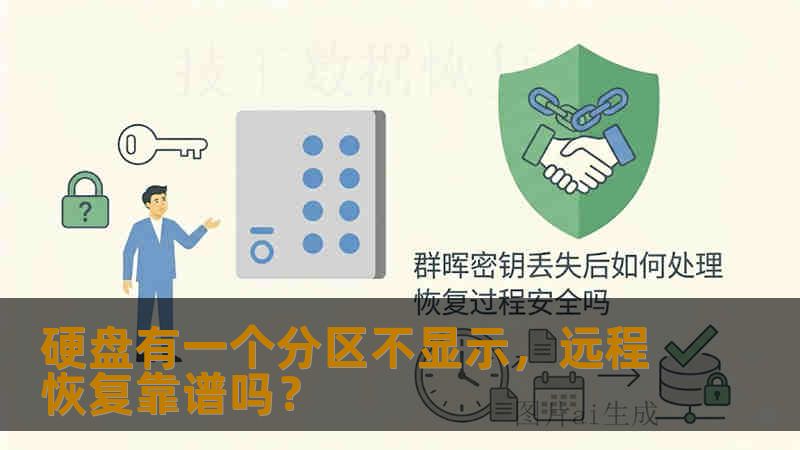 硬盘有一个分区不显示，远程恢复靠谱吗？