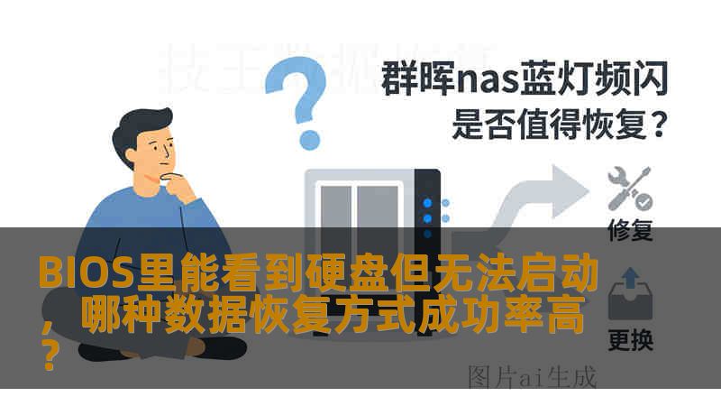 BIOS里能看到硬盘但无法启动，哪种数据恢复方式成功率高？