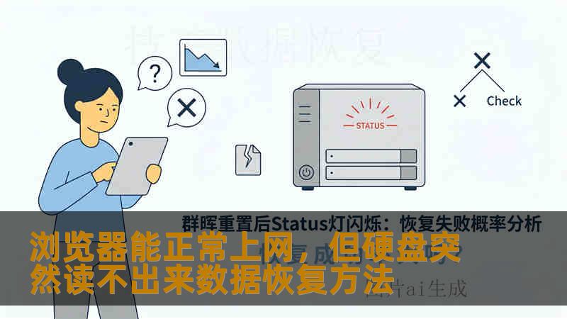 浏览器能正常上网,但硬盘突然读不出来数据恢复方法 浏览器能正常上网,但硬盘突然读不出来数据恢复方法