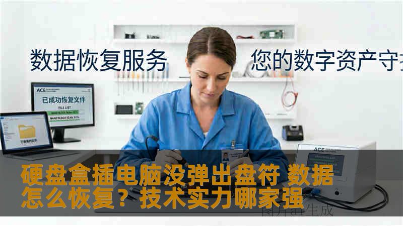 硬盘盒插电脑没弹出盘符 数据怎么恢复？技术实力哪家强