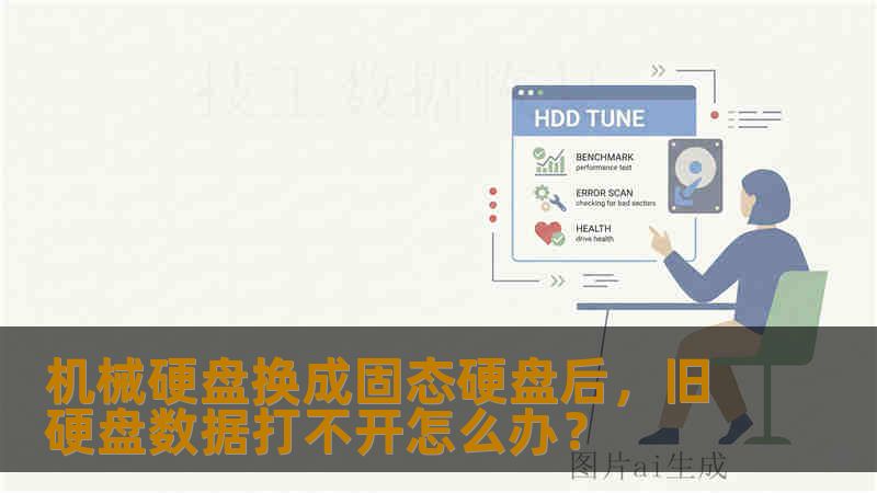 机械硬盘换成固态硬盘后，旧硬盘数据打不开怎么办？