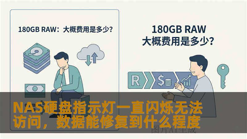 NAS硬盘指示灯一直闪烁无法访问，数据能修复到什么程度