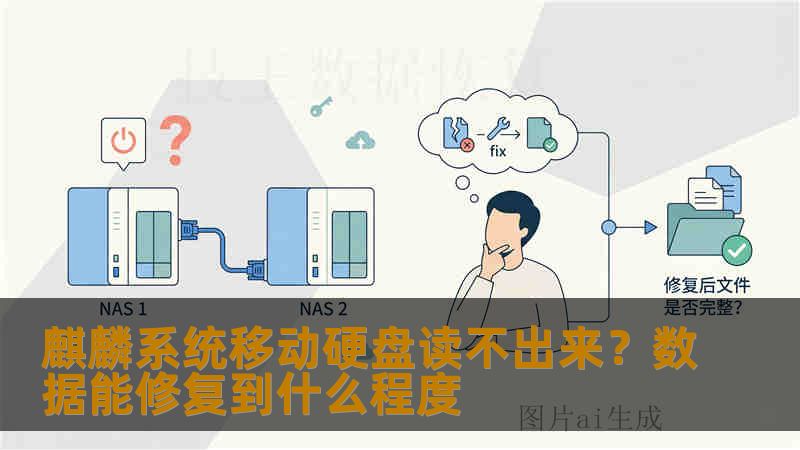 麒麟系统移动硬盘读不出来？数据能修复到什么程度