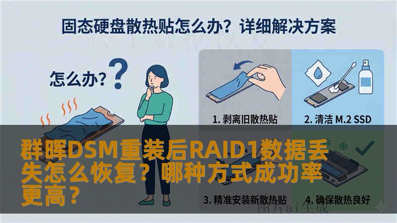 群晖DSM重装后RAID1数据丢失怎么恢复？哪种方式成功率更高？