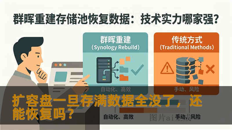 扩容盘一旦存满数据全没了，还能恢复吗？