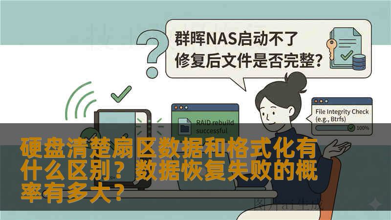 硬盘清楚扇区数据和格式化有什么区别？数据恢复失败的概率有多大？