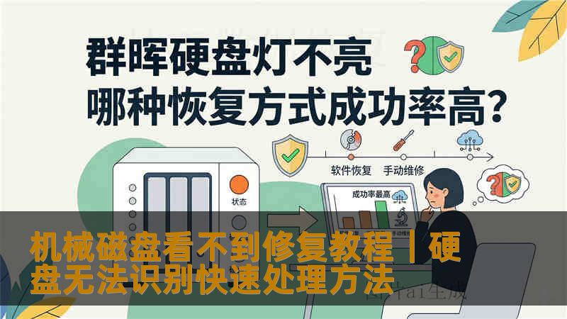 机械磁盘看不到修复教程｜硬盘无法识别快速处理方法
