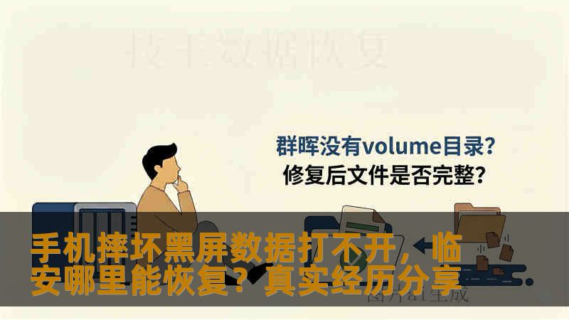 手机摔坏黑屏数据打不开，临安哪里能恢复？真实经历分享