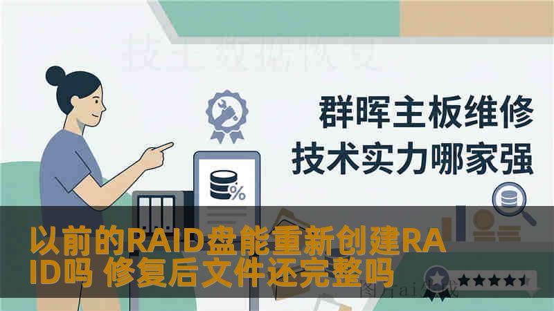 以前的RAID盘能重新创建RAID吗 修复后文件还完整吗