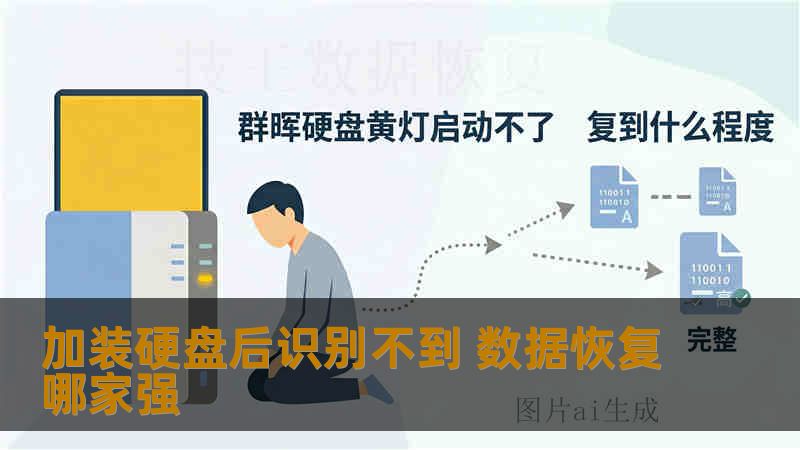 加装硬盘后识别不到 数据恢复哪家强