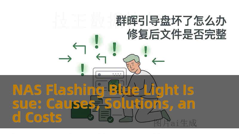 NAS Flashing Blue Light Issue: Causes, Solutions, and Costs