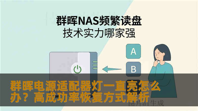 群晖电源适配器灯一直亮怎么办？高成功率恢复方式解析