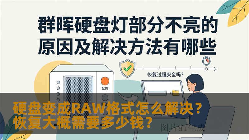 硬盘变成RAW格式怎么解决？恢复大概需要多少钱？
