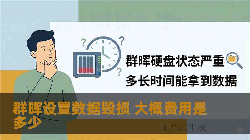 群晖设置数据毁损 大概费用是多少