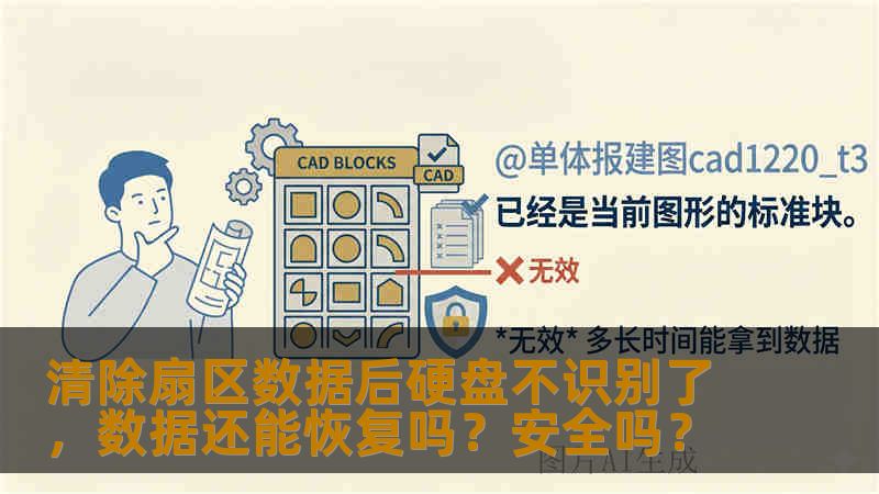 清除扇区数据后硬盘不识别了，数据还能恢复吗？安全吗？