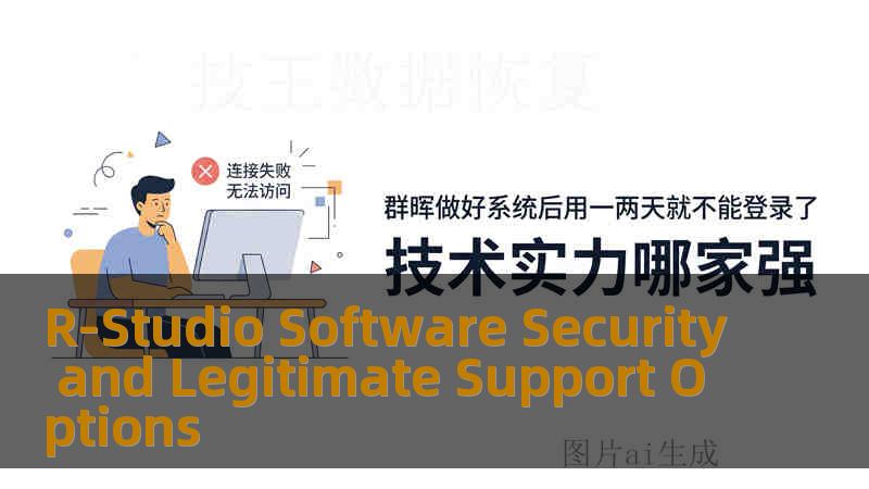 R-Studio Software Security and Legitimate Support Options