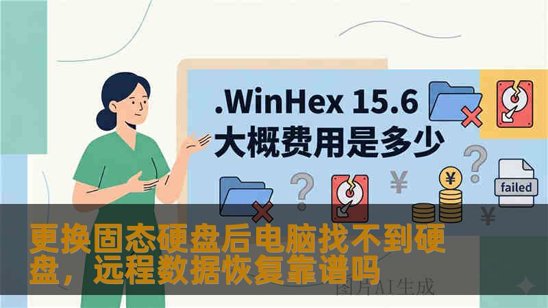 更换固态硬盘后电脑找不到硬盘，远程数据恢复靠谱吗