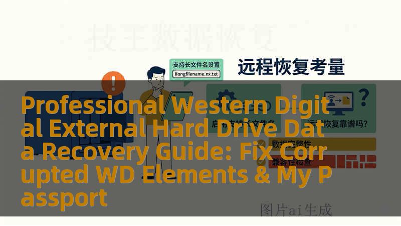 Professional Western Digital External Hard Drive Data Recovery Guide: Fix Corrupted WD Elements & My Passport