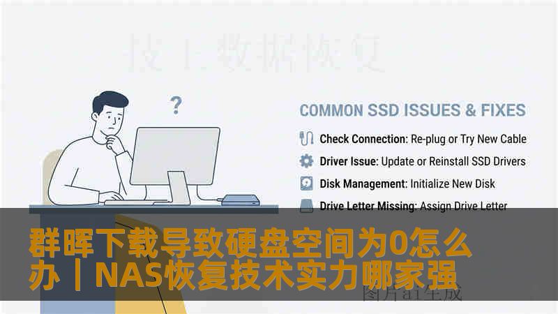 群晖下载导致硬盘空间为0怎么办｜NAS恢复技术实力哪家强
