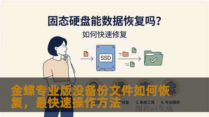 金蝶专业版没备份文件如何恢复，最快速操作方法