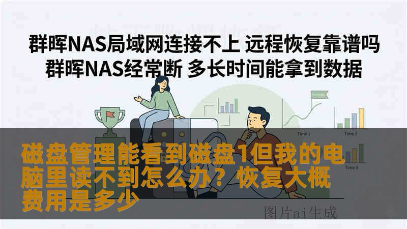 磁盘管理能看到磁盘1但我的电脑里读不到怎么办？恢复大概费用是多少