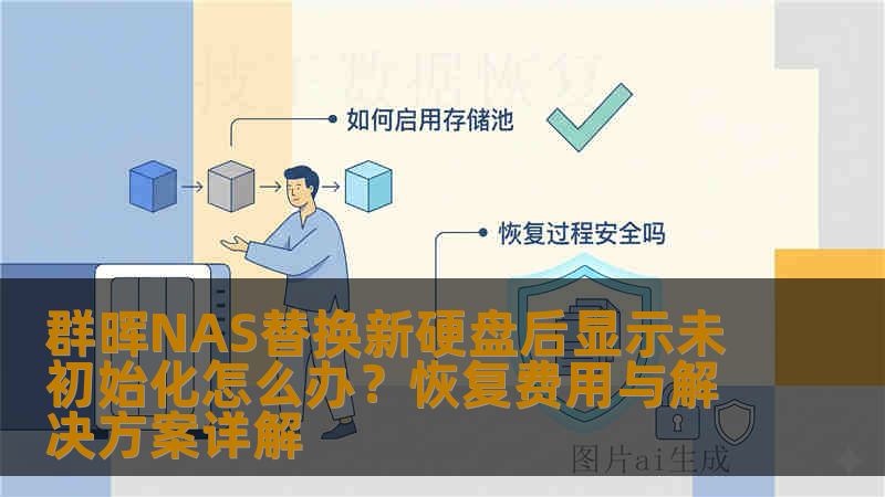 群晖NAS替换新硬盘后显示未初始化怎么办？恢复费用与解决方案详解