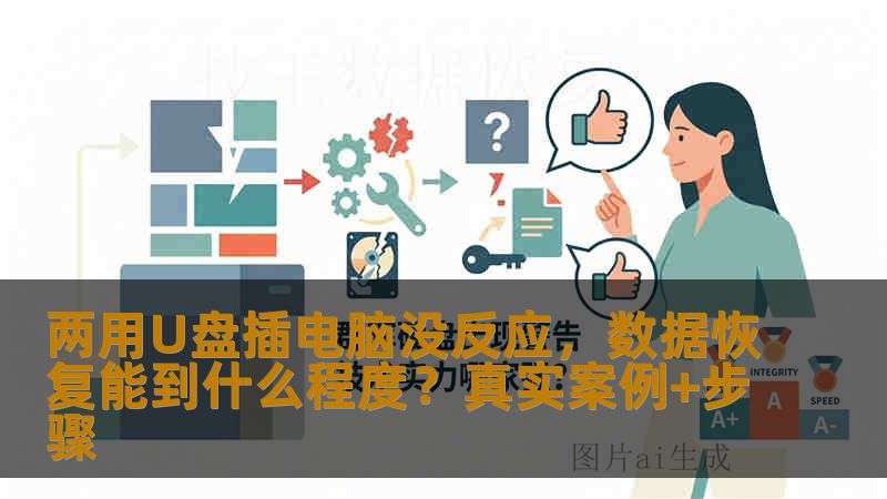 两用U盘插电脑没反应，数据恢复能到什么程度？真实案例+步骤