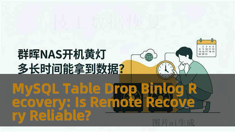 MySQL Table Drop Binlog Recovery: Is Remote Recovery Reliable?