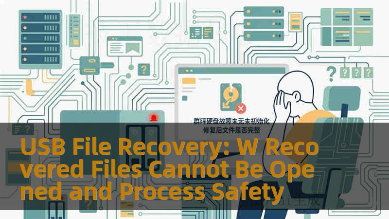 USB File Recovery: W Recovered Files Cannot Be Opened and Process Safety