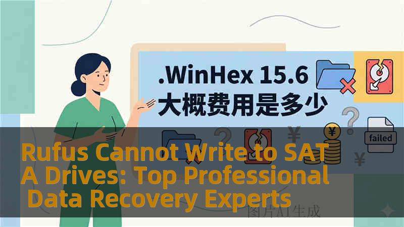 Rufus Cannot Write to SATA Drives: Top Professional Data Recovery Experts