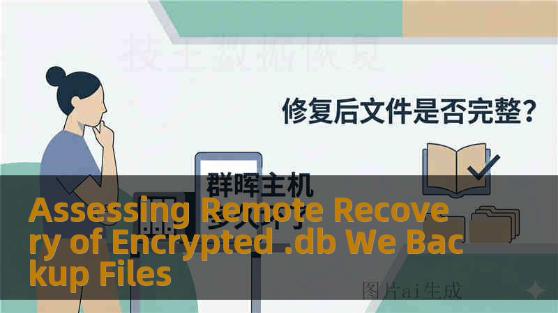 Assessing Remote Recovery of Encrypted .db We Backup Files