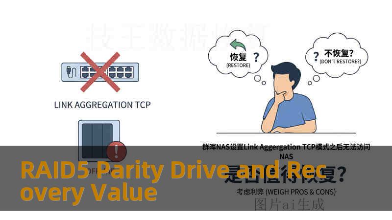 RAID5 Parity Drive and Recovery Value
