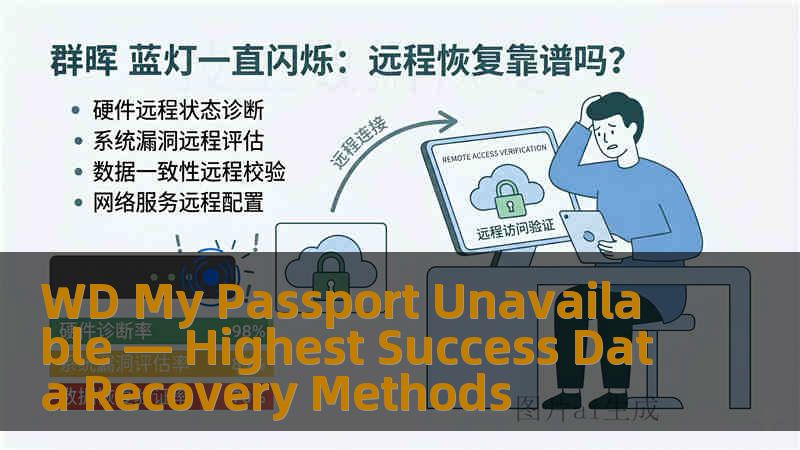 WD My Passport Unavailable — Highest Success Data Recovery Methods