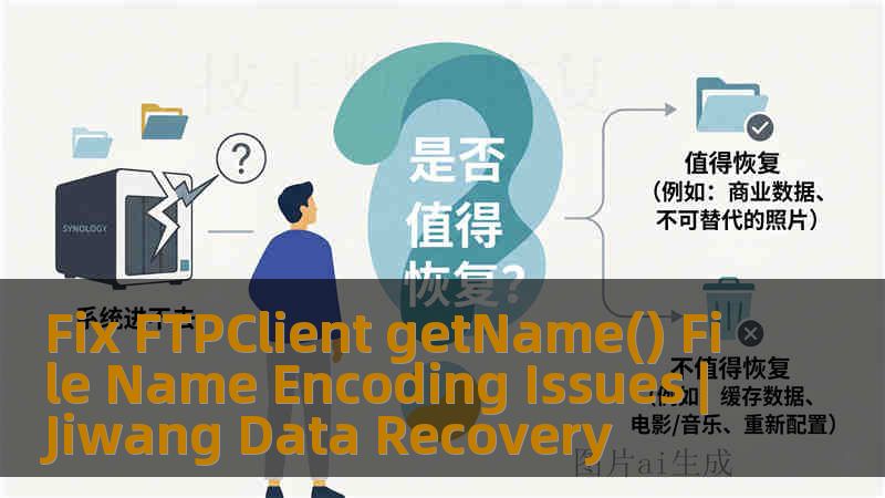 Fix FTPClient getName() File Name Encoding Issues | Jiwang Data Recovery