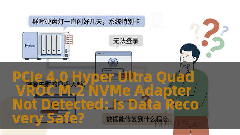 PCIe 4.0 Hyper Ultra Quad VROC M.2 NVMe Adapter Not Detected: Is Data Recovery Safe?