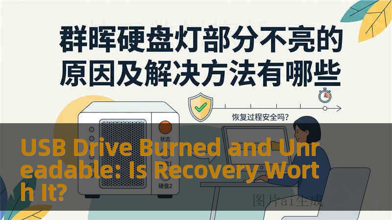 USB Drive Burned and Unreadable: Is Recovery Worth It?