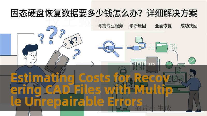 Estimating Costs for Recovering CAD Files with Multiple Unrepairable Errors