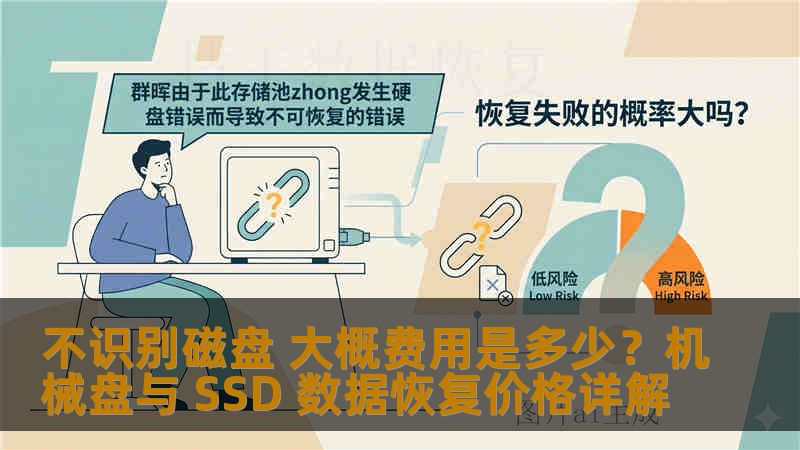 不识别磁盘 大概费用是多少？机械盘与 SSD 数据恢复价格详解