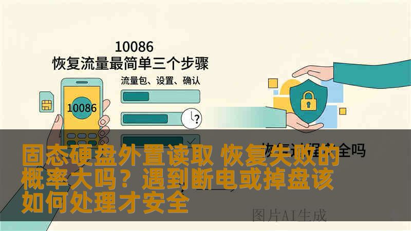 固态硬盘外置读取 恢复失败的概率大吗？遇到断电或掉盘该如何处理才安全
