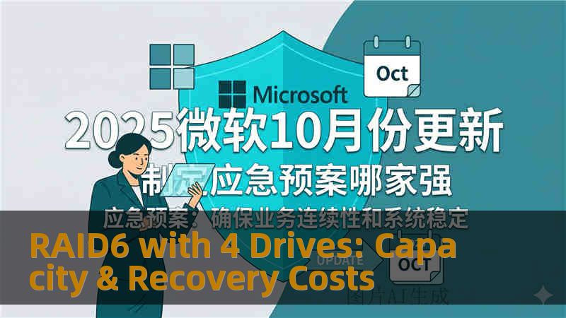 RAID6 with 4 Drives: Capacity & Recovery Costs