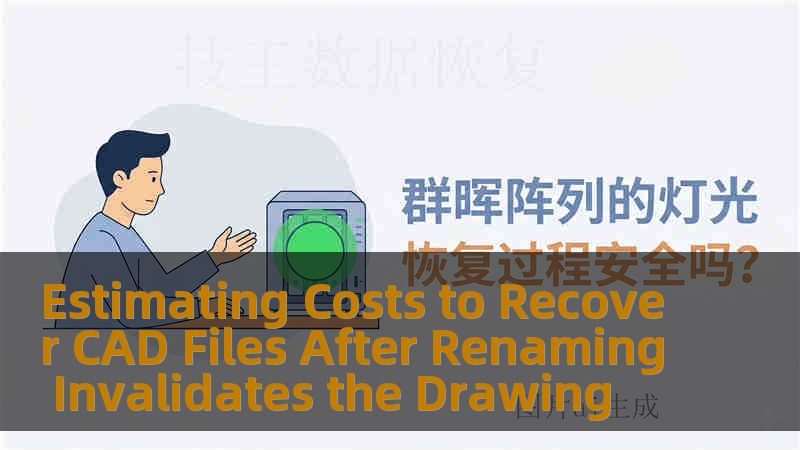 Estimating Costs to Recover CAD Files After Renaming Invalidates the Drawing