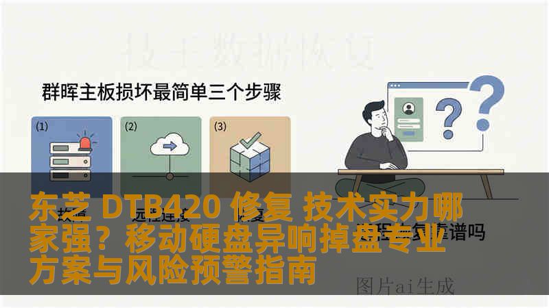 东芝 DTB420 修复 技术实力哪家强？移动硬盘异响掉盘专业方案与风险预警指南