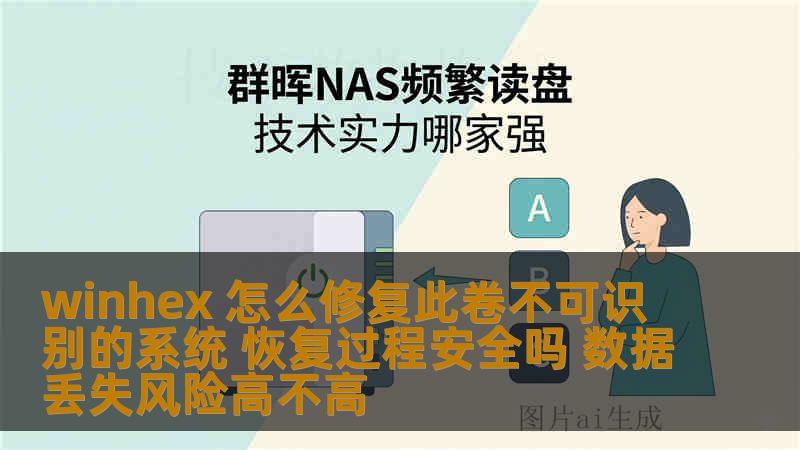 winhex 怎么修复此卷不可识别的系统 恢复过程安全吗 数据丢失风险高不高