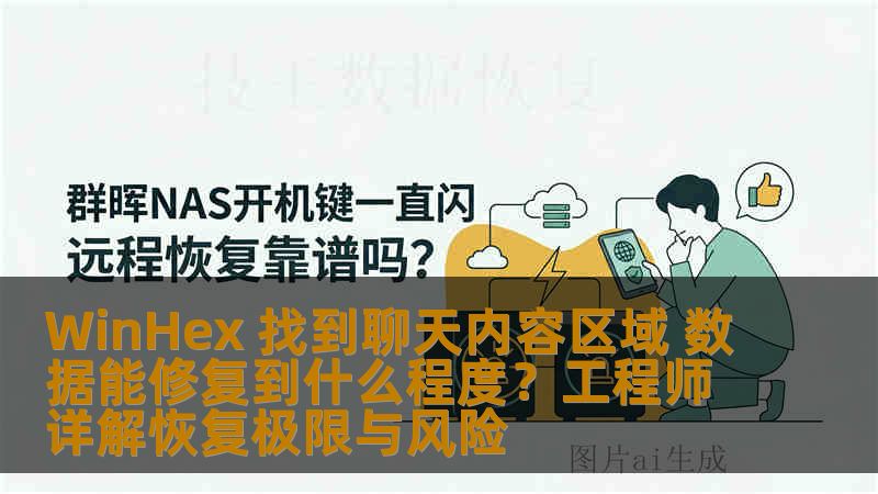 WinHex 找到聊天内容区域 数据能修复到什么程度？工程师详解恢复极限与风险