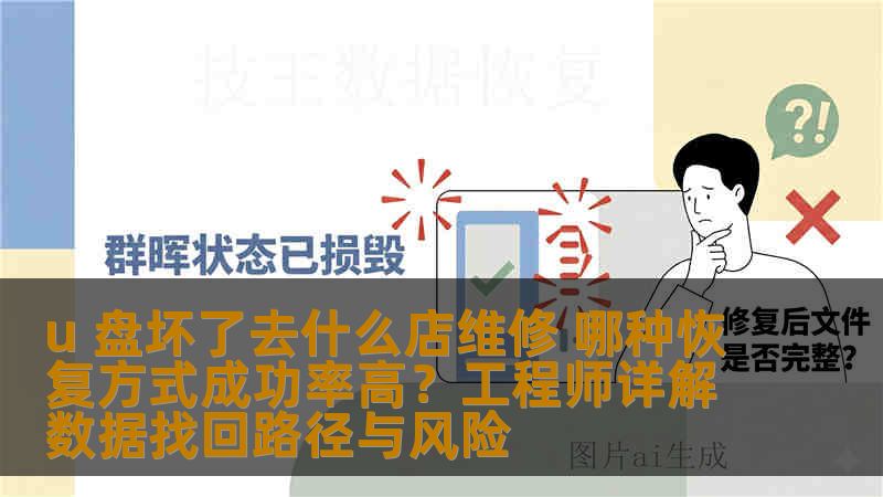 u 盘坏了去什么店维修 哪种恢复方式成功率高？工程师详解数据找回路径与风险